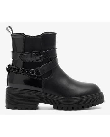 Ghete fete  5905588102892, Sintetic, 33 EU, Negru