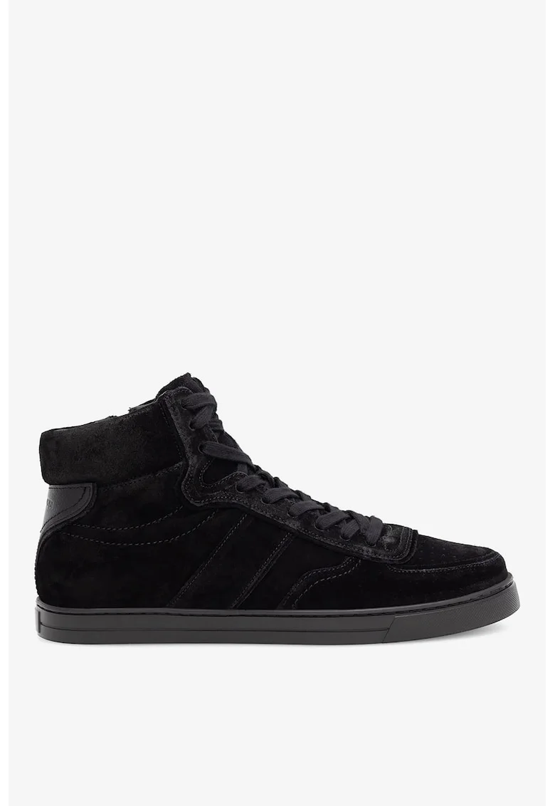 Ghete barbati  5905588120711, Piele naturala, Negru, Negru