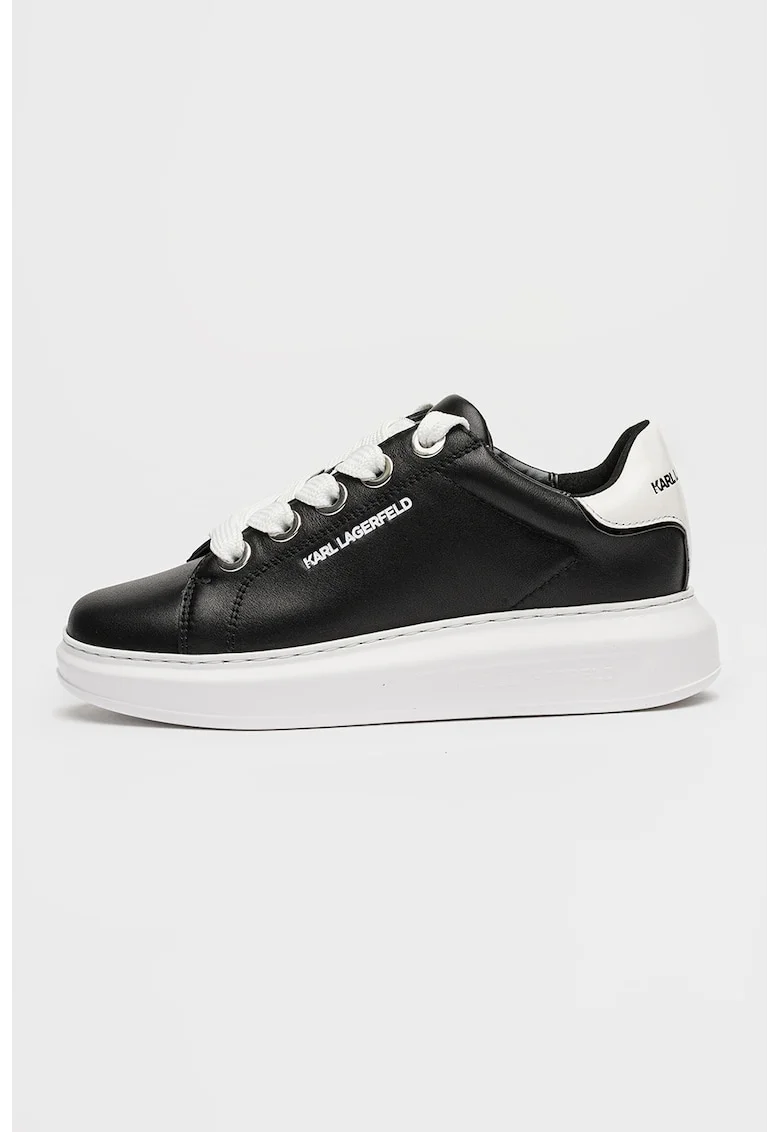 Pantofi sport de piele accesoriu pantof sport mini, Alb/Negru