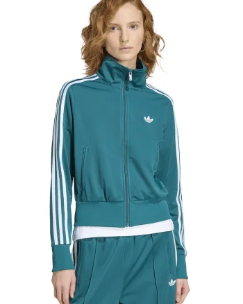 Bluza de trening cu fermoar si logo Classic, Alb/Verde persan