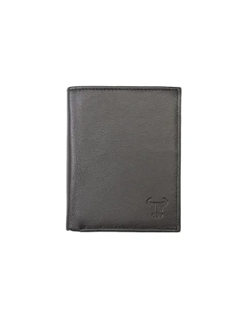 Portofel barbati din piele naturala maro Ryan, protectie RFID