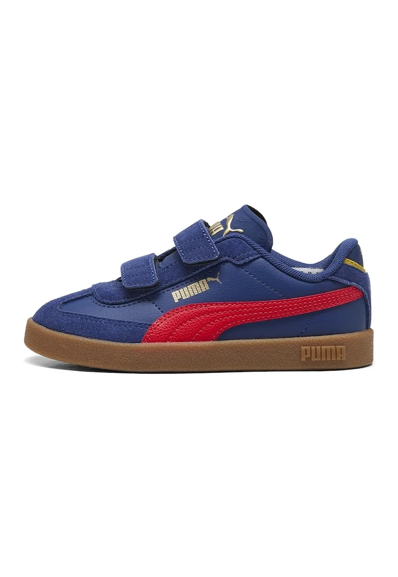 Pantofi sport Club II Era V PS cu velcro, Rosu/Albastru inchis