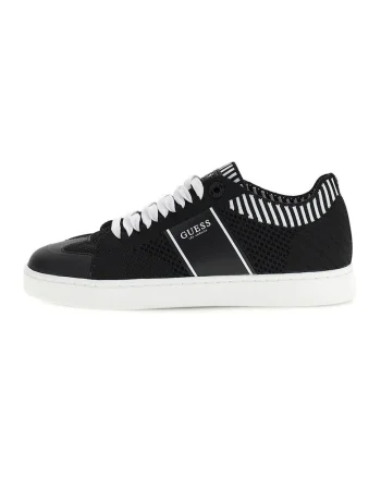 Pantofi sport low-cut din tricot, Negru
