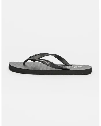 Papuci flip-flop de cauciuc, Negru