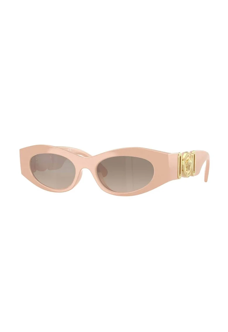 Ochelari de soare dama,  51 x 18 x 140 mm, roz/auriu