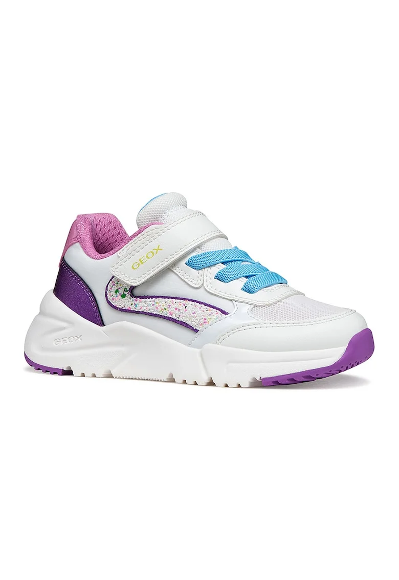 Pantofi sport Loftus cu detalii contrastante, Violet/Alb optic/Roz