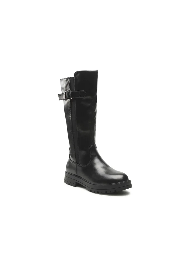 Ghete fete,  5904862392585, Negru, Piele ecologica,