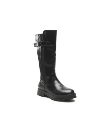 Ghete fete,  5904862392585, Negru, Piele ecologica,
