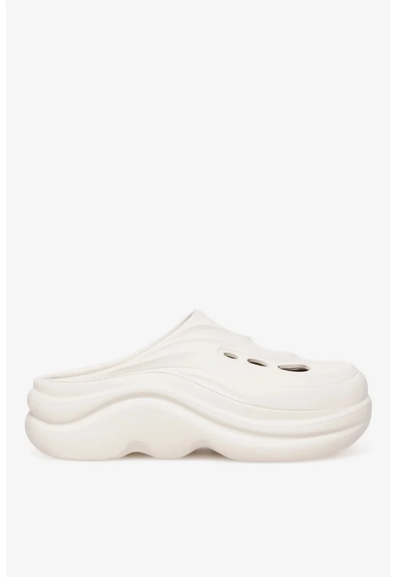 Papuci dama  5905588627784, Sintetic, 42 EU, Alb