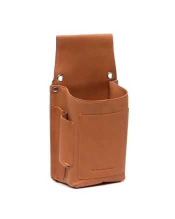 Toc pentru portofel ospatar unisex piele naturala, Taiwan,, Coniac