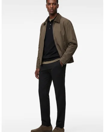 Pantaloni slim fit elastici, Negru