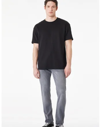 Blugi slim fit Brad, Gri melange