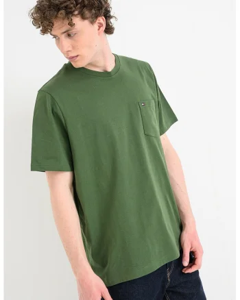 Tricou de bumbac Essential, Verde