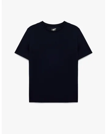 Tricou regular fit uni, Albastru ultramarin