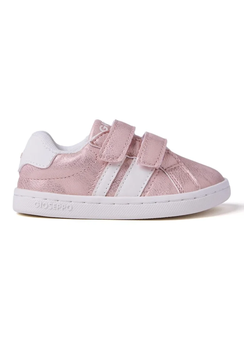 Pantofi sport de piele ecologica cu aspect Handeni, Roz