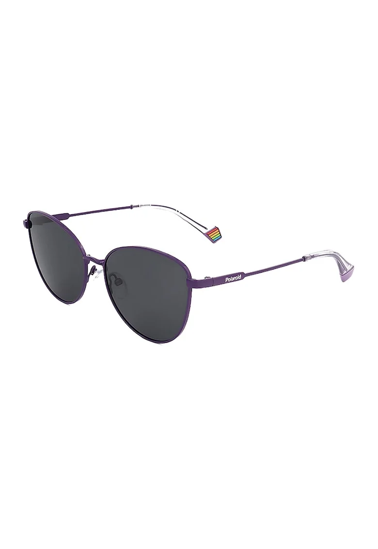 Ochelari de soare polarizati cu rama metalica, Violet