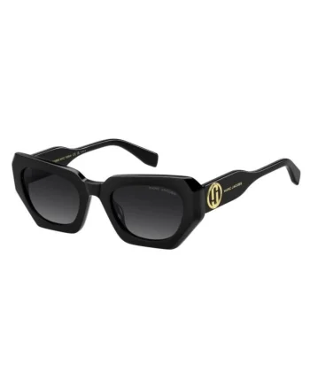 Ochelari de soare cat-eye cu lentile in degrade, Negru