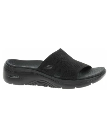 Papuci dama  GO WALK Arch Fit 2.0 Sandal - Dakota, negru, Negru