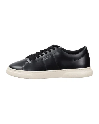 Pantofi sport din piele cu model uni Joree, Negru
