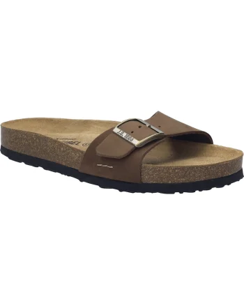 Sandale  Hermine 03, piele, Maro