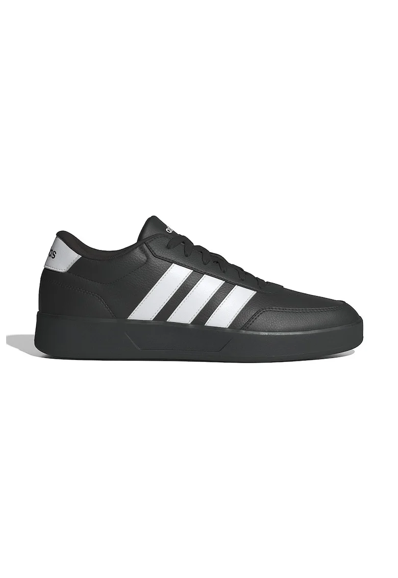 Pantofi sport din piele ecologica Breaknet 3.0, Negru/Alb optic