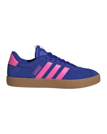 Pantofi sport VL Court 3.0 de piele intoarsa, Roz deschis/Albastru royal