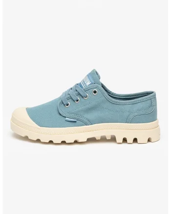 Tenisi canvas low-cut Pampa Oxford, Albastru lavanda
