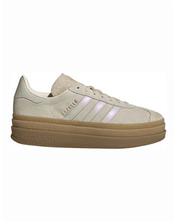 Pantofi sport Gazelle Bold din piele intoarsa, Alb murdar/Bej deschis