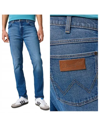 Blugi Lungi 5 Buzunare Albastru, Negru
