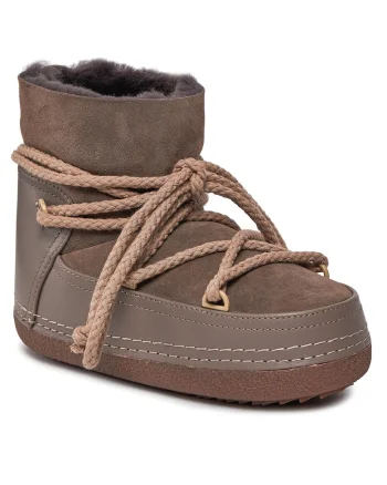 Cizme dama  Taupe Classic, piele naturala, maro,