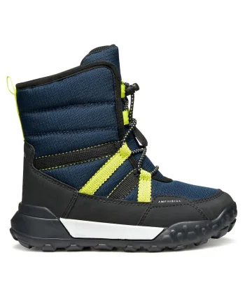 Cizme de zapada copii,  textil, impermeabile, confortabile, albastru