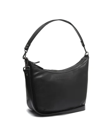 Geanta umar dama piele naturala, 5.7 litri, Moneva,, Negru