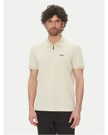 Tricou barbati  bej, bumbac - 69785, Bej