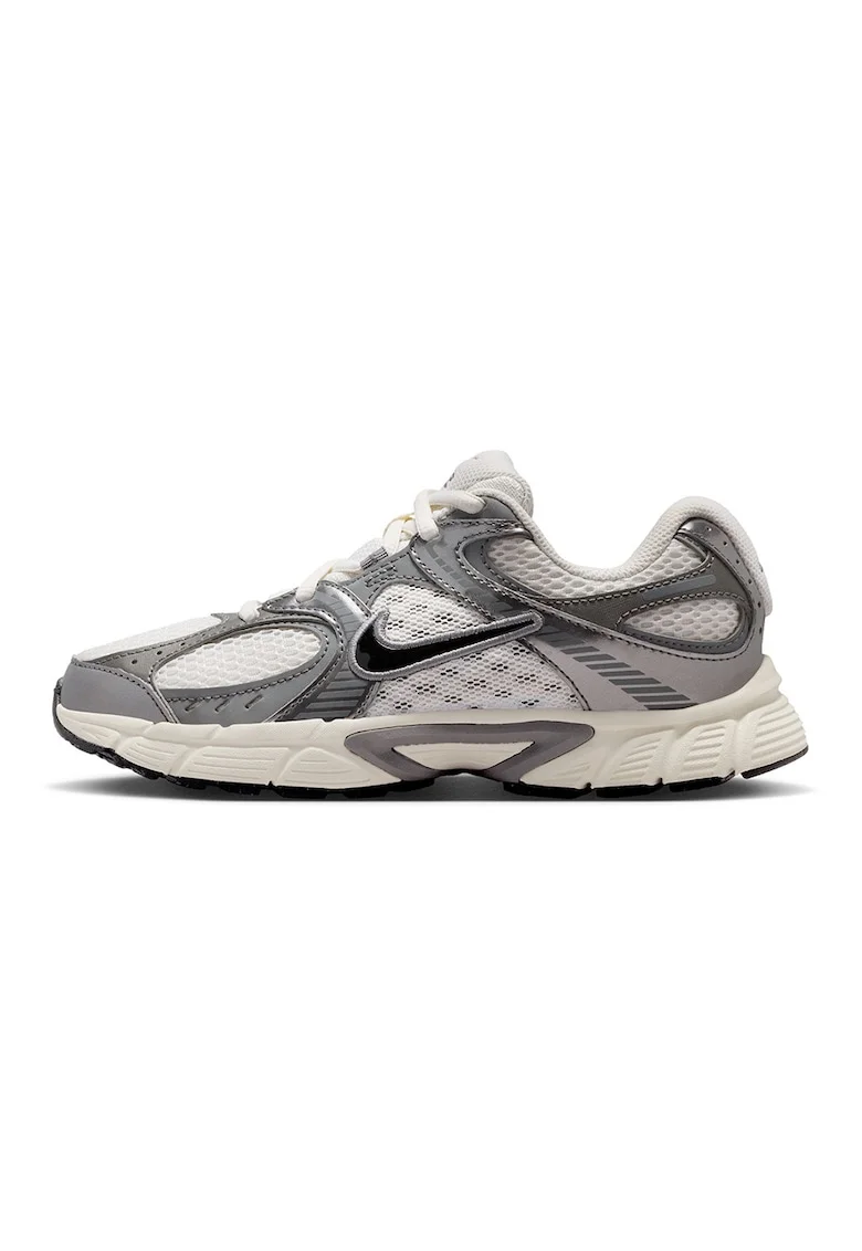 Pantofi sport V5 RNR din plasa, Alb/Gri/Argintiu