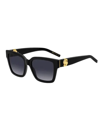 Ochelari de soare cu lentile patrate si logo