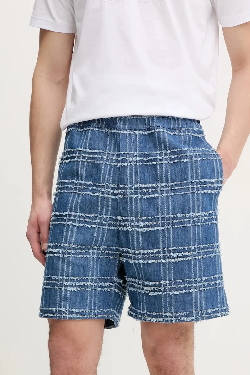 Samsoe Samsoe pantaloni scurti jeans SASONNY