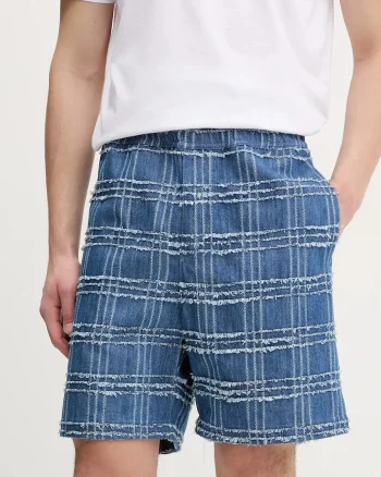 Samsoe Samsoe pantaloni scurti jeans SASONNY