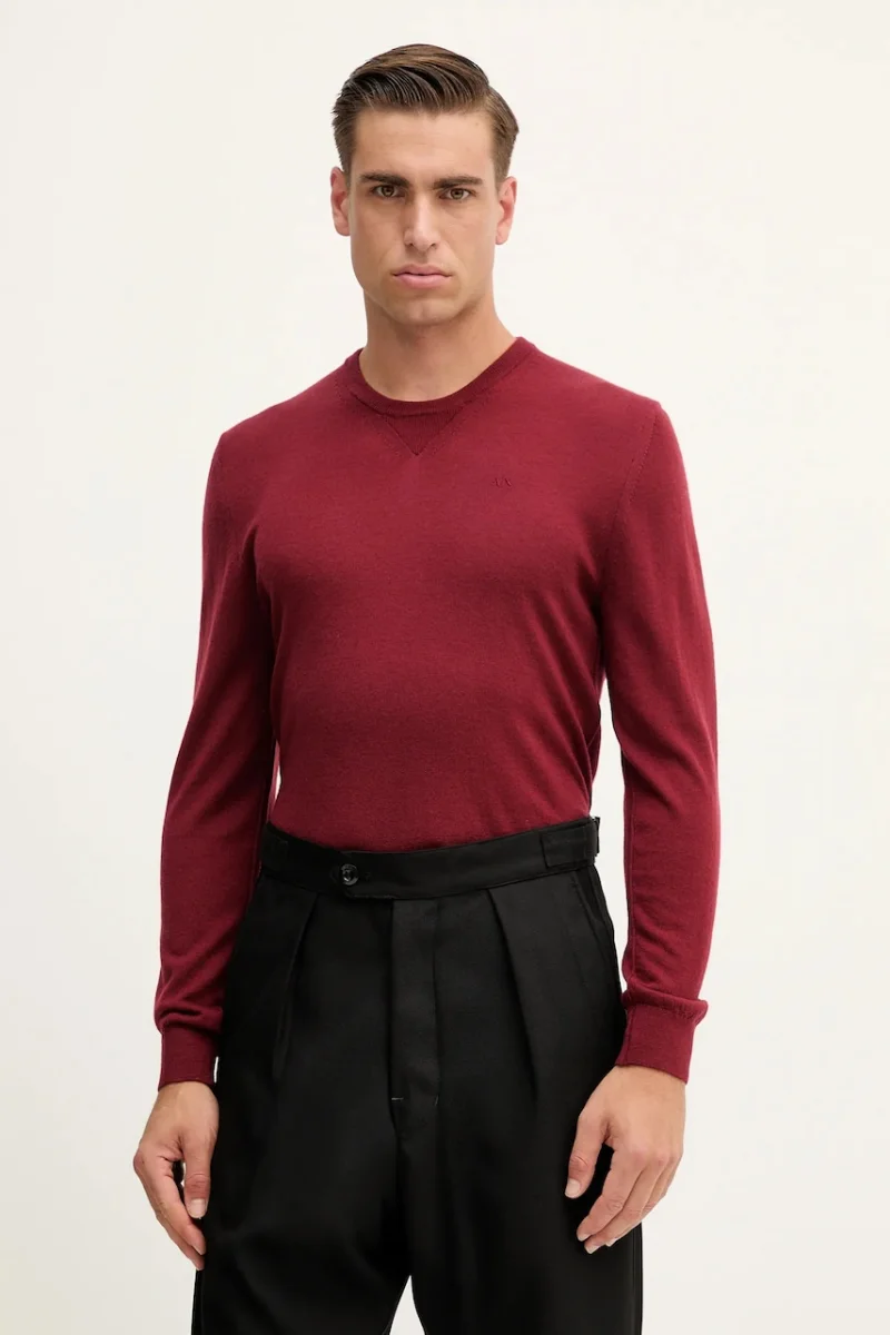Armani Exchange pulover de lână