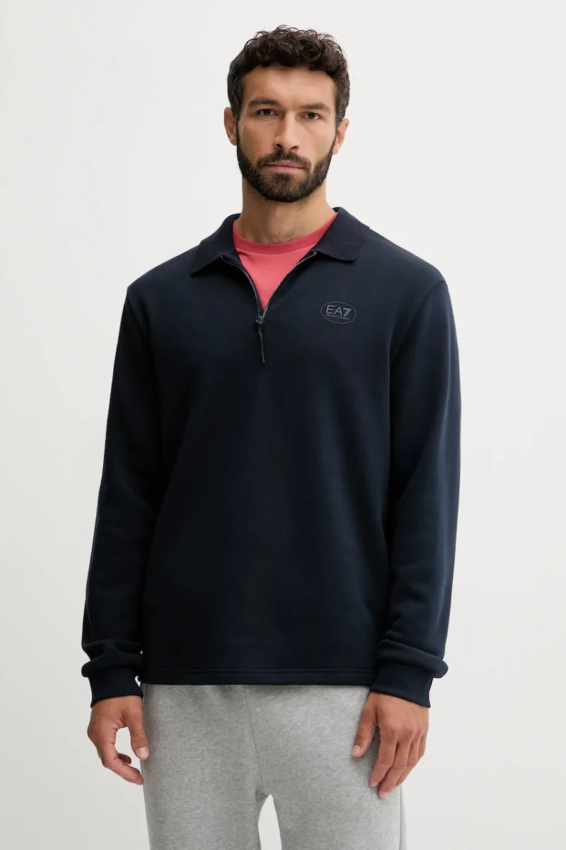 EA7 Emporio Armani hanorac de bumbac