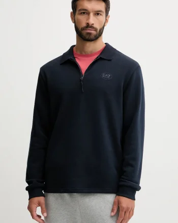 EA7 Emporio Armani hanorac de bumbac