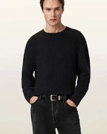 AllSaints pulover din amestec de lână de alpaca JAKOB