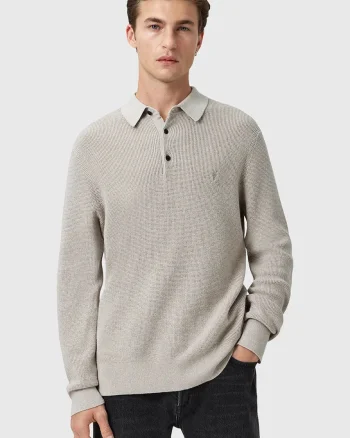 AllSaints pulover din amestec de lână ASPEN
