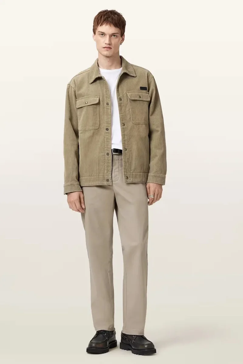 AllSaints pantaloni de bumbac BECKLEY
