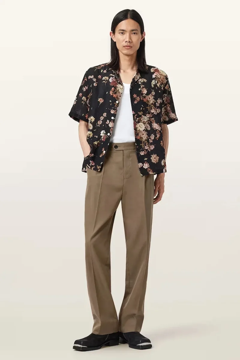 AllSaints pantaloni cu lână TALLIS