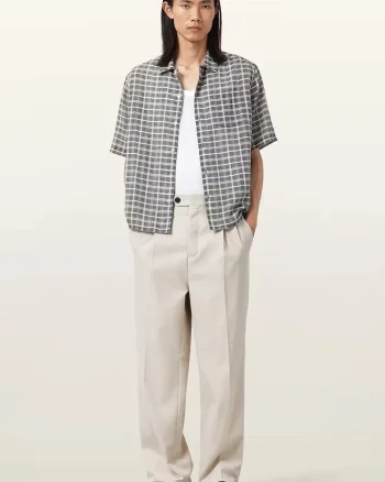AllSaints pantaloni cu lână TALLIS