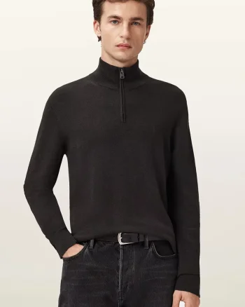 AllSaints pulover din amestec de lână KILBURN