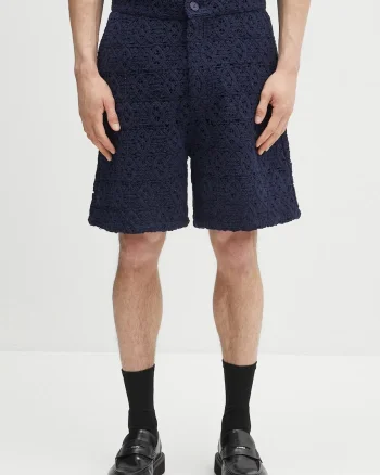 Daily Paper pantaloni scurți Lace Shield Short