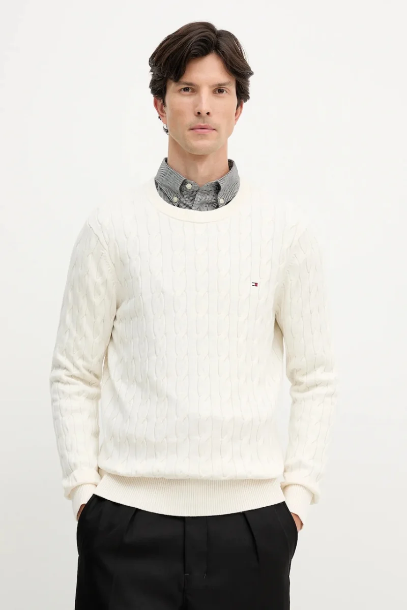 Tommy Hilfiger pulover de bumbac