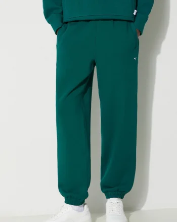 Puma pantaloni de trening din bumbac MMQ Sweatpants