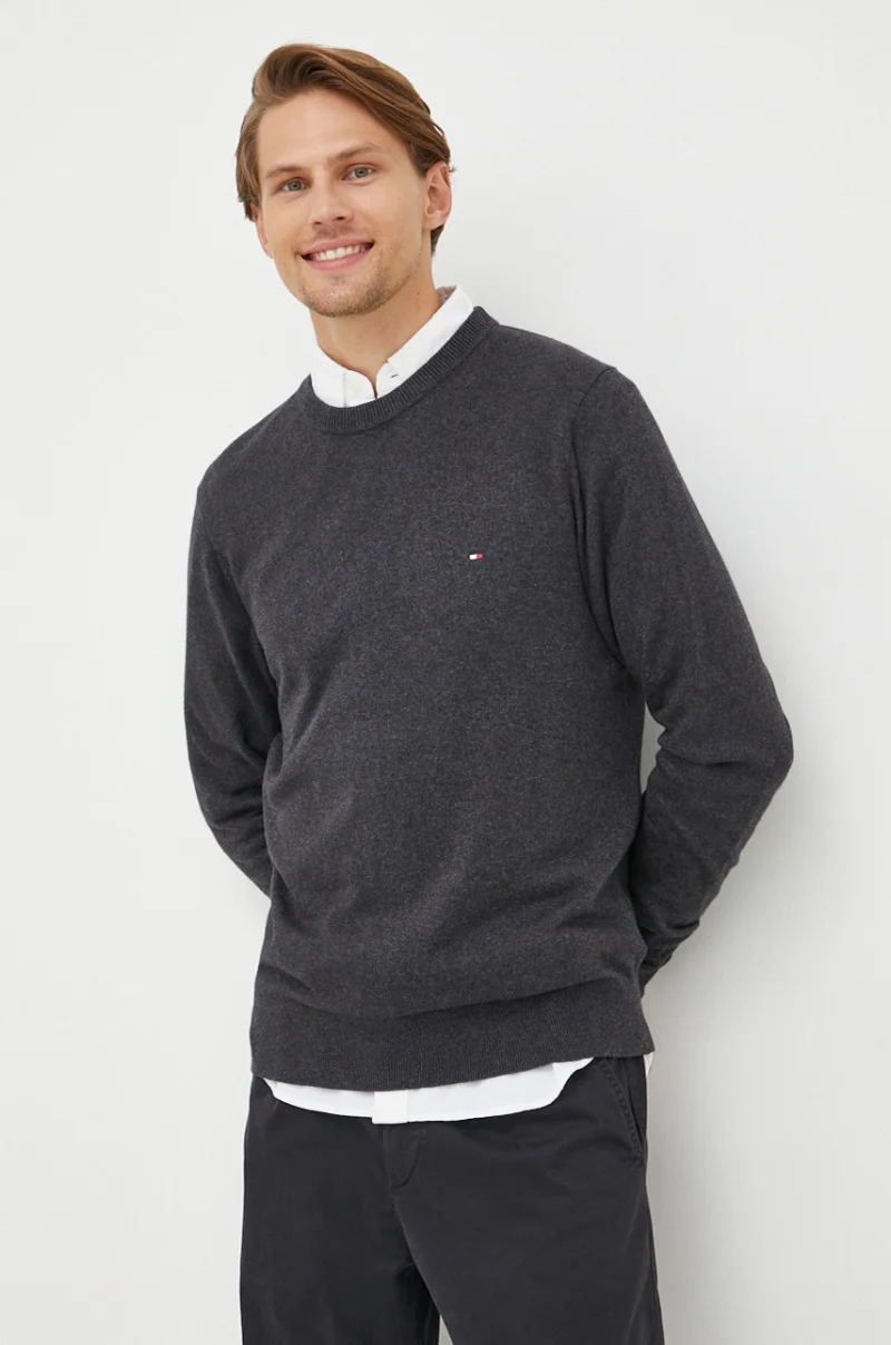 Tommy Hilfiger pulover din amestec de casmir